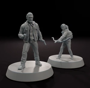 The Cure and Contractor - SkullForge Studios - 32mm Post Apocalyptic Miniatures - Bild 1 von 2