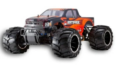 RAMPAGE MT V3 HUGE 1/5 SCALE GASOLINE RC MONSTER TRUCK 30cc 2-STROKE ENGINE RTR - Image 1 of 4