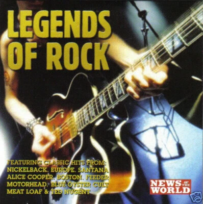 LEGENDS OF ROCK - PROMO CD: MEAT LOAF, ALICE COOPER, MOTORHEAD, NICKELBACK ETC - Image 1 of 2