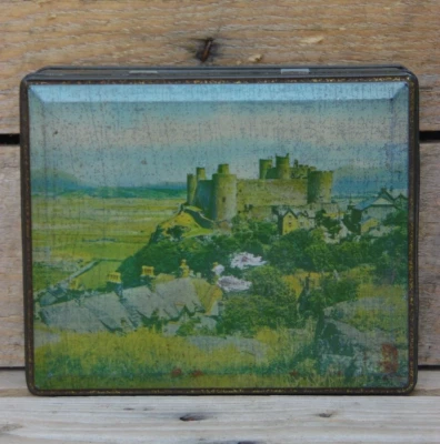 Vintage Edward Sharp & Sons Confectioners Collectable HARLECH CASTLE Tin* - Image 1 of 4