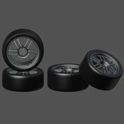 RUEDAS MERCEDES-BENZ SLR McLaren edición 722 1/87 1/64 1/43 1/32 1/24 1/18 1/12 Foto 1 de 3