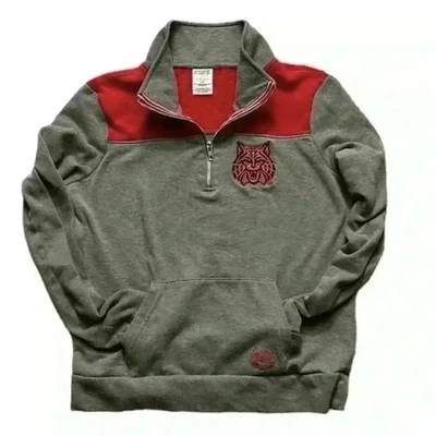 Arizona Wildcats Victoria’s Secret PINK Pullover Sweatshirt S Grey U of A - Image 1 of 4
