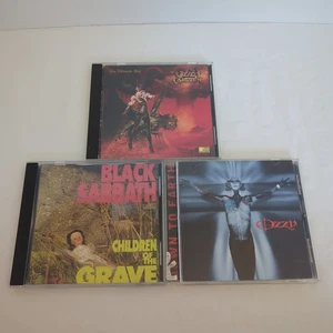 Ozzy Osbourne CDs The Ultimate Sin, Down To Earth, Children Of The Grave - Picture 1 of 16