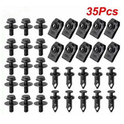 Fit For Nissan Qashqai Kit Undertray Under Engine Cover Shield Body Bolts - Image 1 of 4