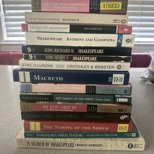 Rare Shakespeare Mega Lot – 15 Volumes of Plays, Critical Essays & Rare Editions - Picture 1 of 4