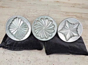3 Nordic Ware Keksstempel Aluminium geometrisch Stern Diamant Blume Schneeflocke - Bild 1 von 7
