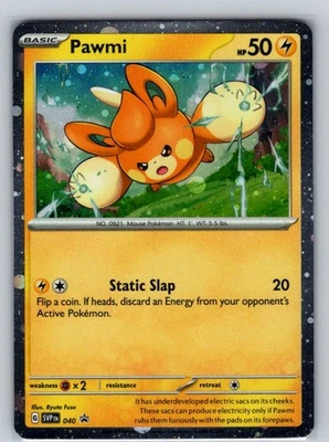 Pawmi - (Cosmos Holo) 040 Holo Promo SV: Scarlet & Violet Promo Cards NM - Image 1 of 2
