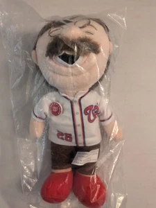 Washington Nationals Teddy Roosevelt 11 Zoll Plüsch Auto Fenster klammern SGA 2016 NEU - Bild 1 von 10