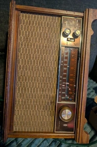 Radio de tubo de larga distancia Zenith modelo K731 vintage S-58040 AM/FM (cableado de notas de plz) - Imagen 1 de 10