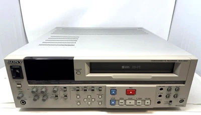 Grabadora de casete de video Sony SVO-5800 S-VHS ~ Encendido ~ Para piezas / Reparación Foto 1 de 4