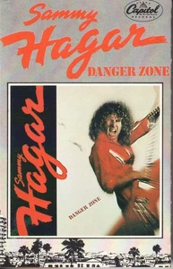 Sammy Hagar Danger Zone cassette UK Capitol 1980 cassette red shell with black - Bild 1 von 2