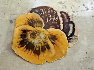Tarjeta coleccionable victoriana Hoods Pansy Sasaparilla - Imagen 1 de 5