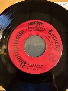 Billy Tircuit Face The Facts/ Crazy Green Lizard 45 - Picture 1 of 2