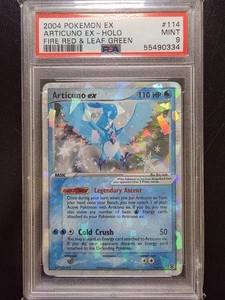 PSA 9 Articuno Ex Holo 114/112 - 2004 Ex Fire Red & Leaf Green Rare Pokemon Card - Picture 1 of 2