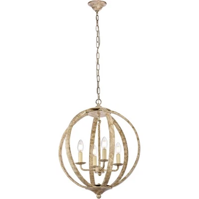 Living District LD6011D18WD Marlow Pendant Weathered Dove - Image 1 of 4