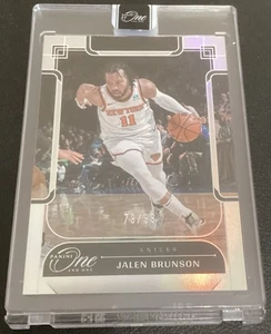2023-24 Panini Uno E Uno Jalen Brunson 79/99 Argento Sigillato - Foto 1 di 1