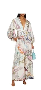 ZIMMERMANN LADYBEETLE WORD MIDI DRESS - SIZE 1RRP $1950) - Picture 1 of 8