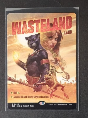 MTG Wasteland R (0023) Non-foil Secret Lair: An Encyclopedia Of Magic (2025) - Image 1 of 2