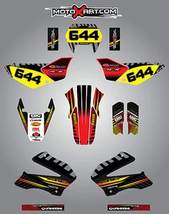 Kit gráfico personalizado completo Honda Tornado XR 250 / 2002 - 2004 - ESTILO DE FÁBRICA - Imagen 1 de 1