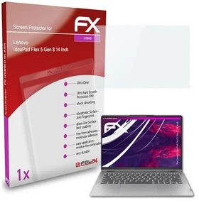 Verre film protecteur pour Lenovo IdeaPad Flex 5 Gen 8 14 Inch 9H Hybride-Verre - Afbeelding 1 van 4