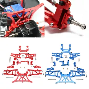 Juego completo de piezas de coche de radiocontrol de metal para 1/10 Traxxas Slash 2x2/Rustler/Stampede/Bandit - Imagen 1 de 14