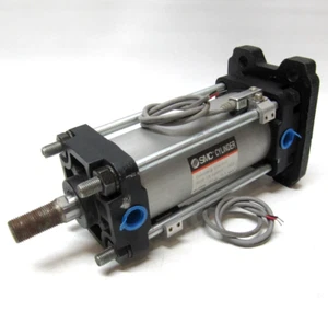 (NEW) SMC Pneumatic Cylinder with Auto-SW SMC D-A53(D-A57)  CDA1GN63-100-A53 - Picture 1 of 8