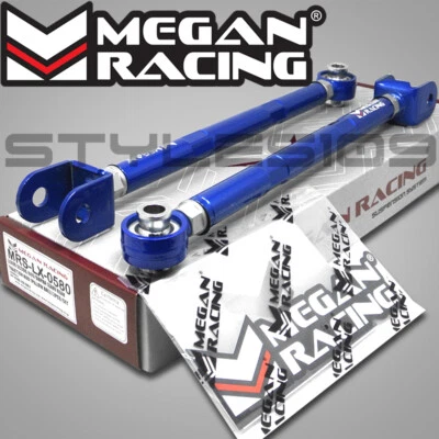 Kit de braços de tração traseiros ajustáveis Megan Racing para Lexus SC300 1992 - 2000 SC400 - Imagem 1 de 4