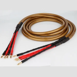 8-adrig Bananenstecker HiFi Lautsprecherkabel Verstärkerkabel Bi-Wire Einzeldraht ~ - Bild 1 von 14