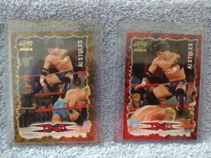 2004 PACIFIC AJ STYLES ROOKIE TNA WWE RC GOLD LETTER GOLD VERSION*RARE* TNA MINT