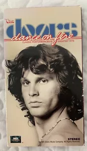 The Doors Dance On Fire All-Music Video Collection VHS MCA Original 1985 - Picture 1 of 5