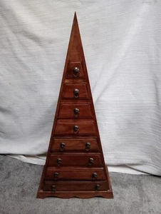 Sheesham Pyramidenschubladen - Bild 1 von 7
