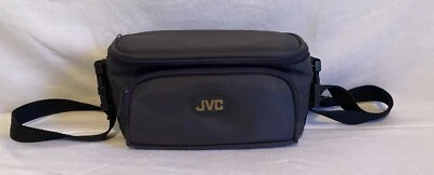 EUC JVC Camcorder Digital Camera Bag Padded Pouch Soft Case Black Shoulder Strap - Image 1 of 4