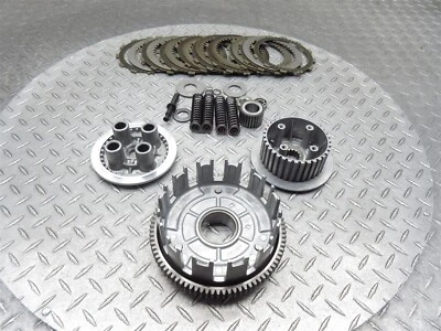 2006 05-06 Kawasaki ZR750 Z750S Clutch Basket Hub Primary Plate Disc Inner Outer - Image 1 of 4