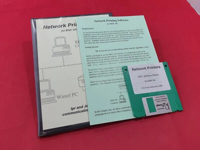 Netzwerk Drucker Treiber für Acorn Risc OS Von R-Comp - Bild 1 von 4