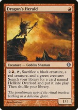 FOIL Dragon's Herald | MtG Magic Shards of Alara | English | Near Mint