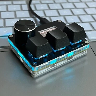 SayoDevice OSU O3C Rapid Trigger Magnetic Switches Keyboard With Knob Screen - Image 1 of 4