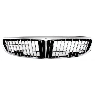 For 2000-2001 Infiniti I30 Grille Chrome Shell with Black Insert Plastic - Image 1 of 4