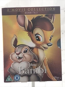 BAMBI 1 & 2 [Blu-ray] (1942-2006) Classic Disney Animated 2-Movie Box Set - Picture 1 of 9