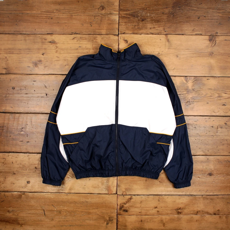 Chaqueta cortavientos vintage Croft and Barrow L años 90 azul Foto 1 de 4