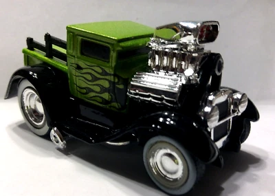 THE ORIGINAL MUSCLE MACHINES  1929 FORD MODEL A  1/64 DIECAST - 29 FORD BLOWER   - Image 1 of 4