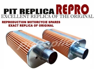 HONDA SUPER HAMK CB72 CB77 250 305  AIR FILTER CLEANER 1PAIR L+R [REPLICA]      - Picture 1 of 4