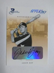 Donruss Studio 26 2005 jonrones Jason Bay Pittsuburgh Pirates automático/10 #224 - Imagen 1 de 24