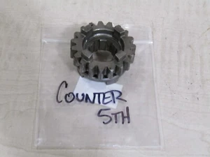 1997 1995-2001 HONDA CR500R TRANSMISSION COUNTERSHAFT 5TH GEAR 23491-MAC-680 - Picture 1 of 6