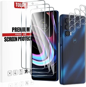 Pack de 3 protectores de pantalla TQLGY para Motorola Edge 2021/5G transparentes - Imagen 1 de 7