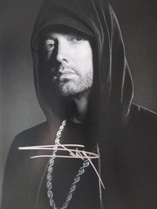 EMINEM RAP SIGNED PHOTO AUTOGRAPH ORIGINAL SIGNATURE SLIM SHADY 4x6 REPRINT - Picture 1 of 1