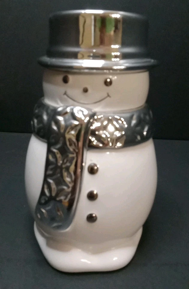 Vela muñeco de nieve de invierno Bath & Body Works Slatkin & Co 5,5 onzas 2009 Foto 1 de 4