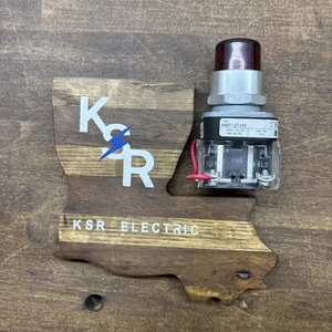 *New* Allen-Bradley 800T-QT24R Ser. T Pushbutton Pilot Light 24VAC - Picture 1 of 3