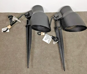 2 Malibu Metal Low Voltage Landscape 20W Floodlights CL9 - Open Box - Picture 1 of 3