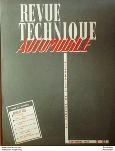 Revue Technique Automobile Peugeot 403 turbines à  gaz 137#1957 - Foto 1 di 4