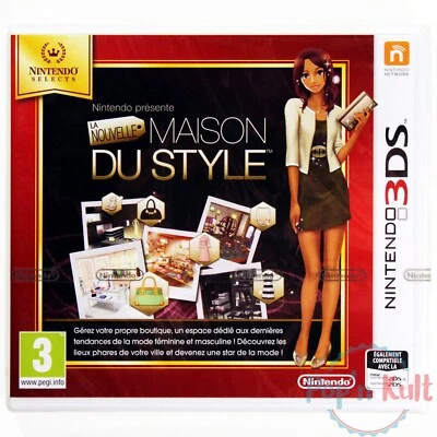 Jeu La Nouvelle Maison du Style Nintendo Selects [VF] Nintendo 3DS NEUF Blister - Photo 1/2